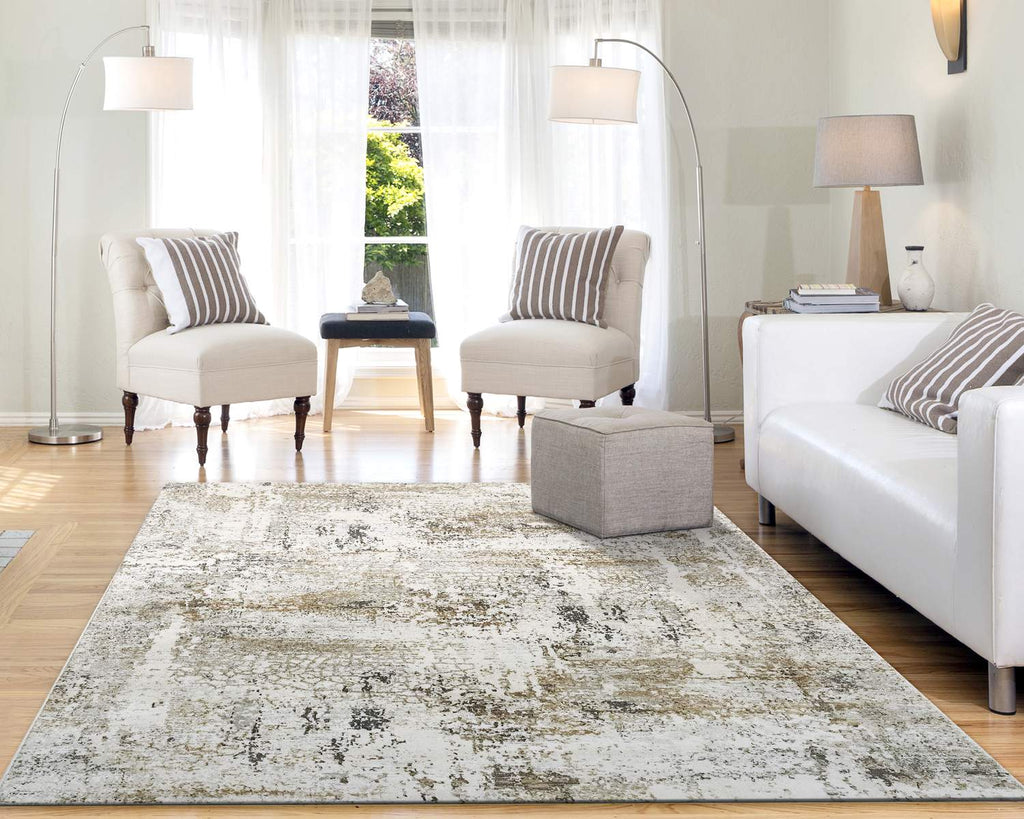 dynamic quartz 27050 190 ivory rug