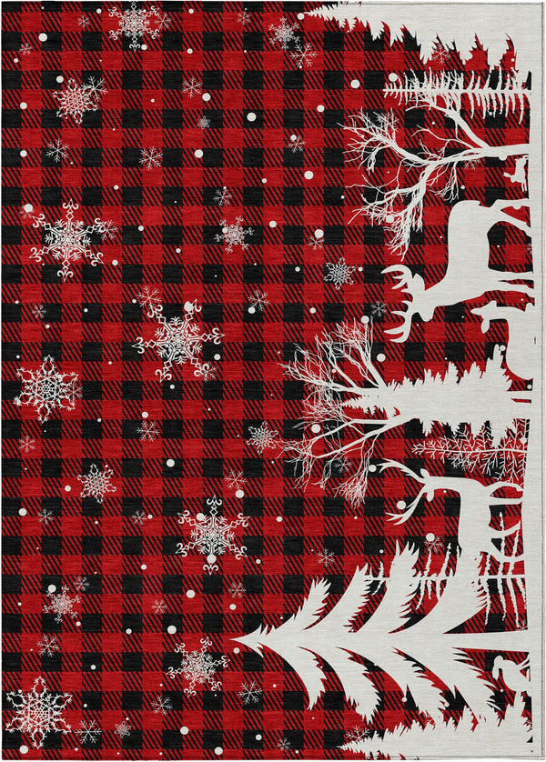 addison chantille acn1824 red rug