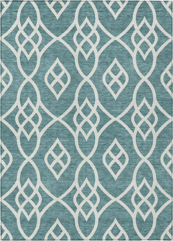 addison chantille acn884 teal rug