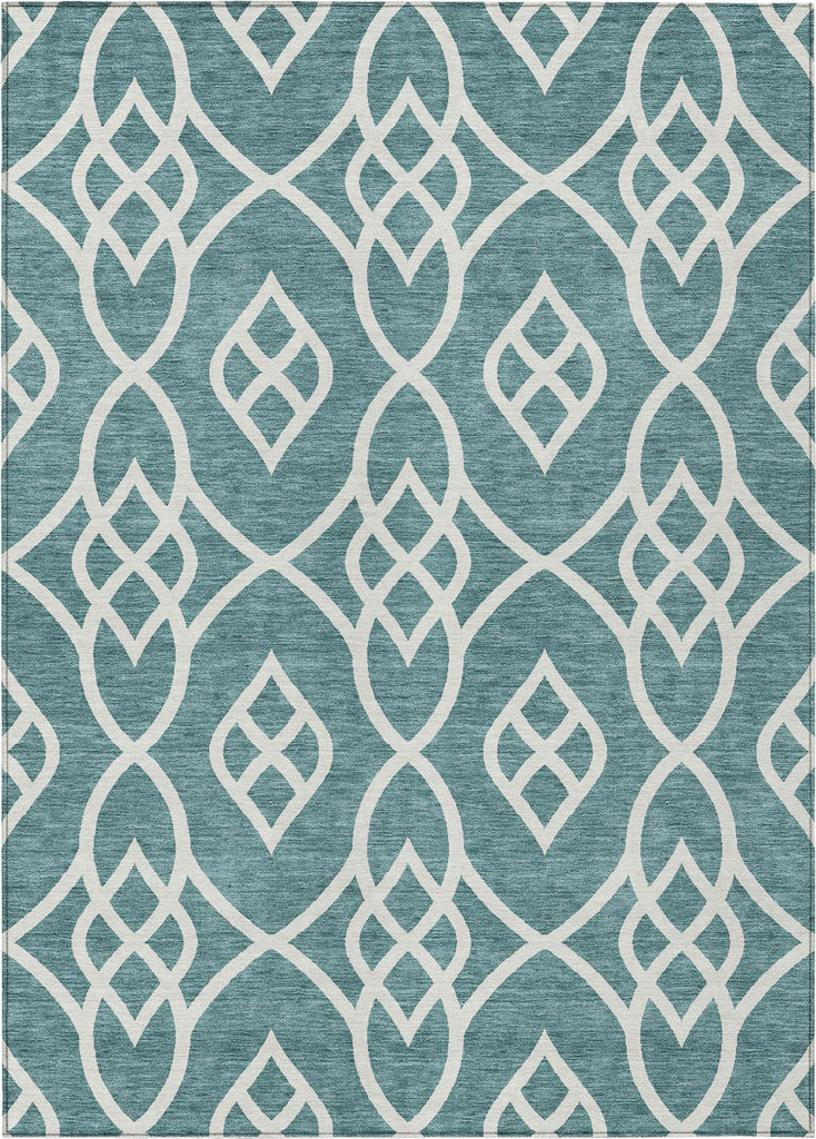 addison chantille acn884 teal rug
