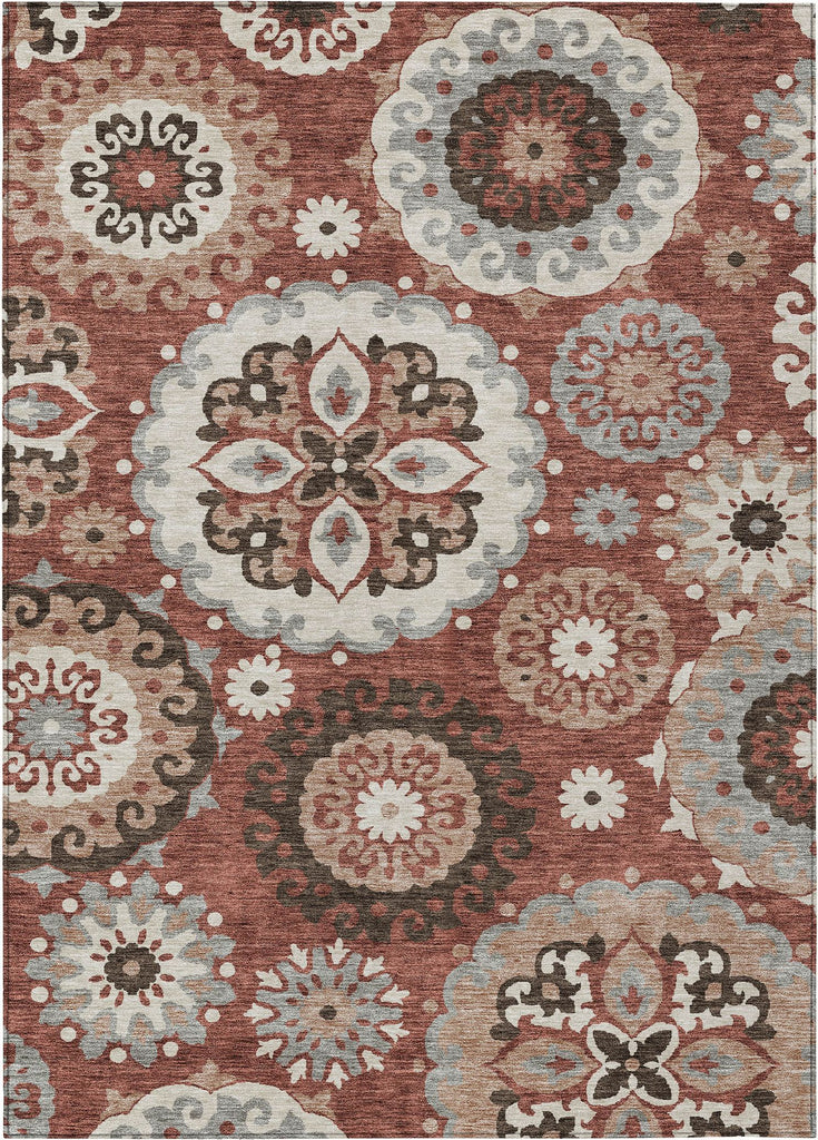 addison chantille acn763 paprika rug