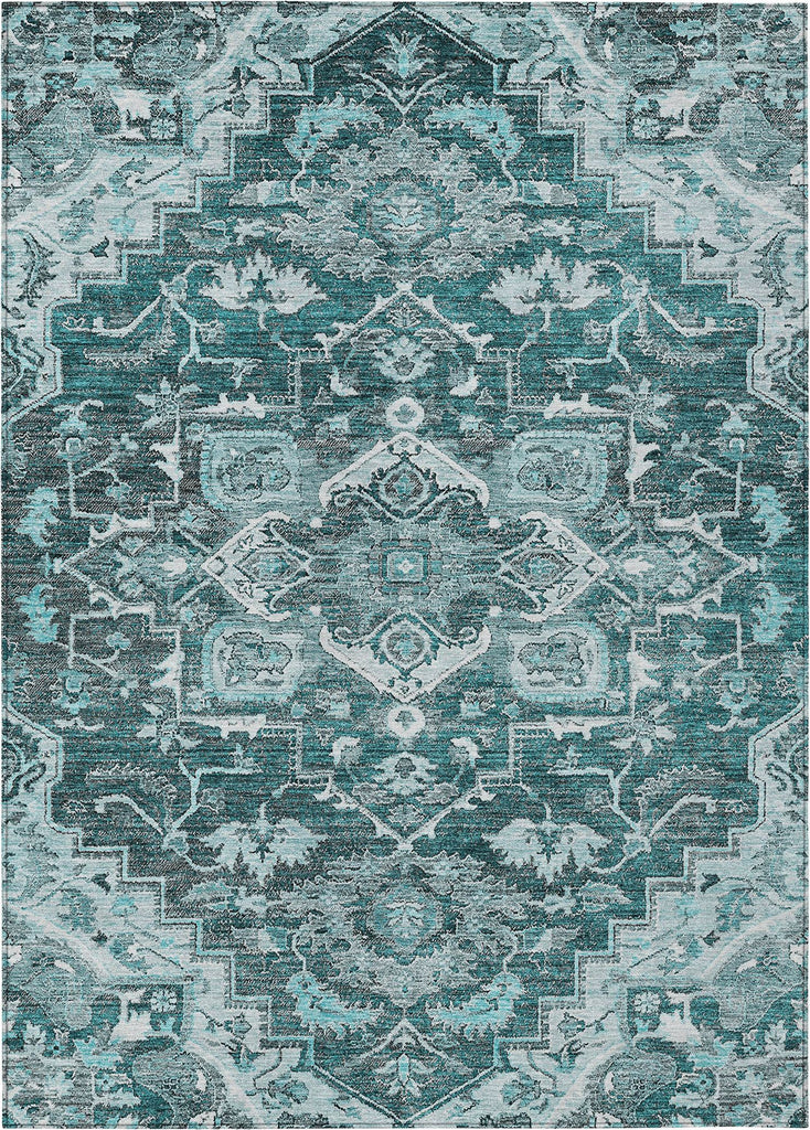addison chantille acn774 teal rug