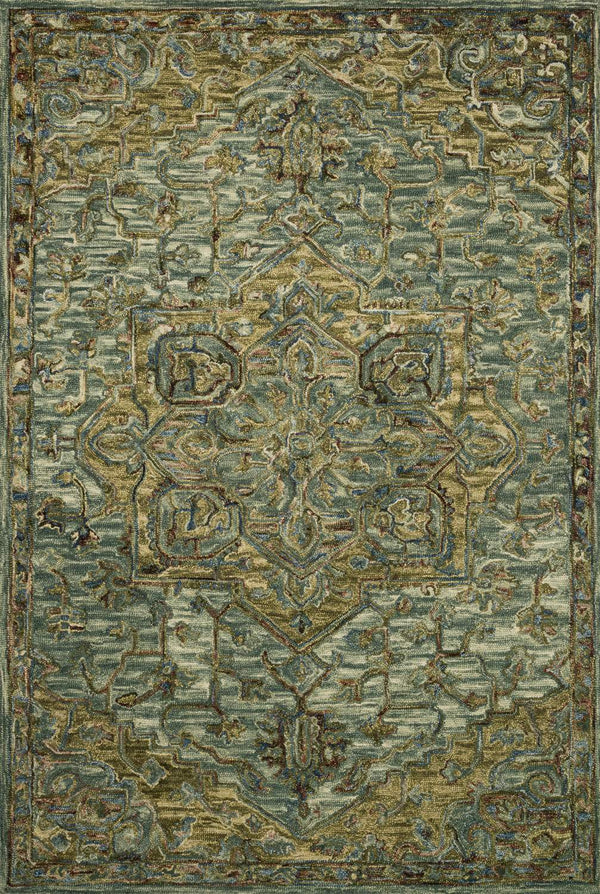 loloi rugs victoria vk 20 dark green tobacco rug