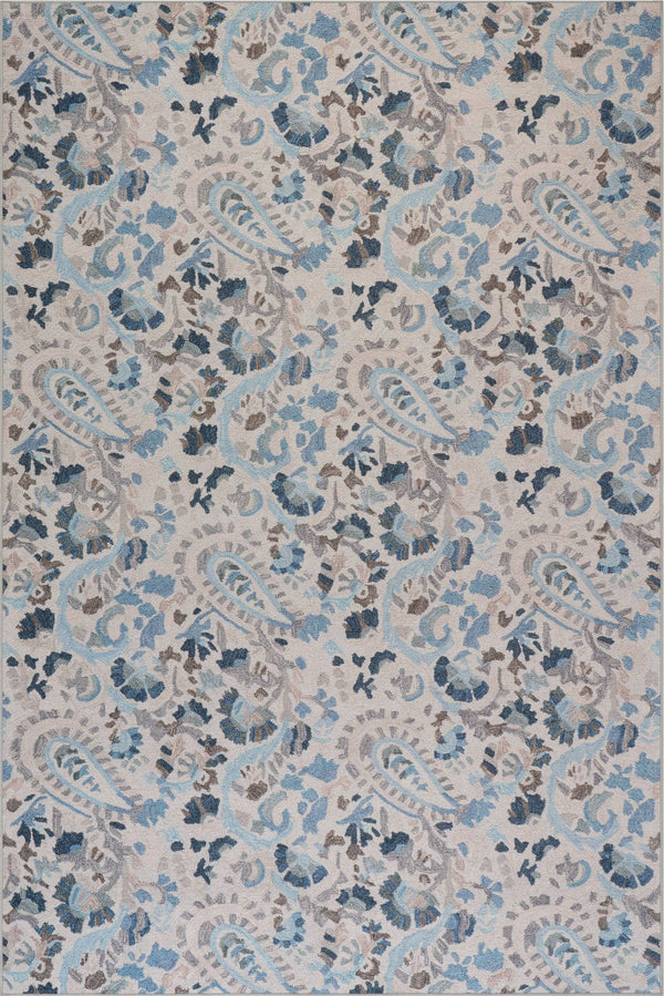 dash albert teahouse da2403 blue machine washable polyester rug