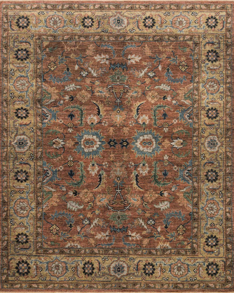 loloi rugs heirloom hq 08 brick sand rug