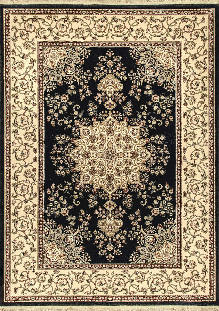 dynamic rugs brilliant 7201 090 black rug