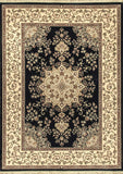 dynamic rugs brilliant 7201 090 black rug