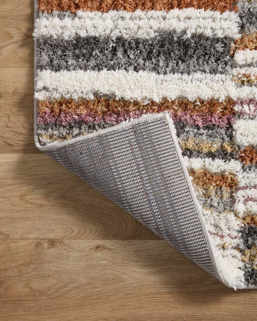 loloi rugs levitt shag lev 03 ivory sunset rug
