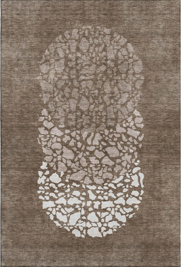 addison mayfield amf643 chocolate rug