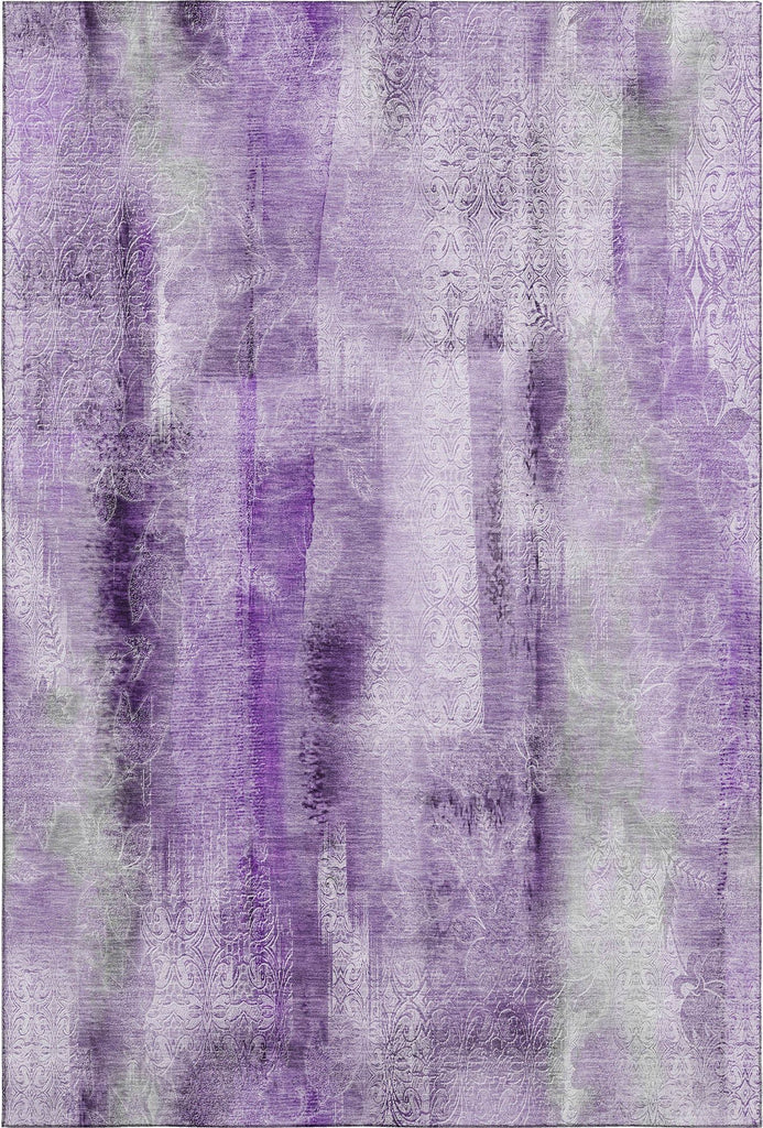 addison mayfield amf537 purple rug