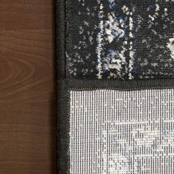 dynamic rugs ancient garden 57126 3636 charcoal rug