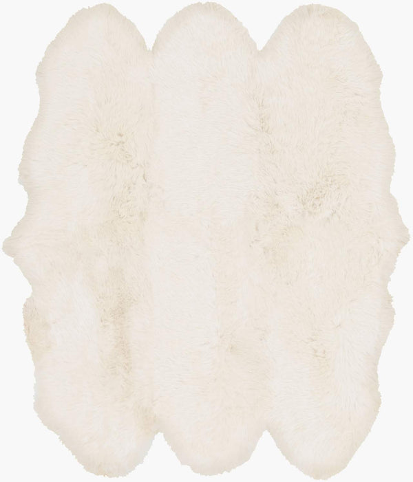 surya sheepskin shs 9600 ivory rug