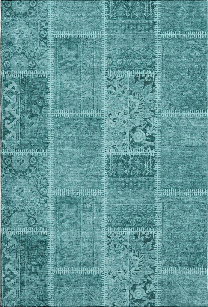 addison mayfield amf635 turquoise rug