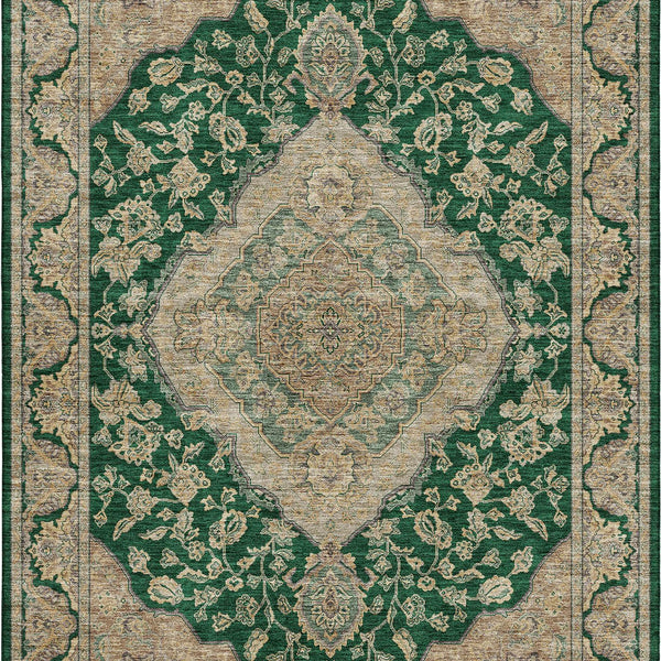 dalyn hatay hy3 emerald rug