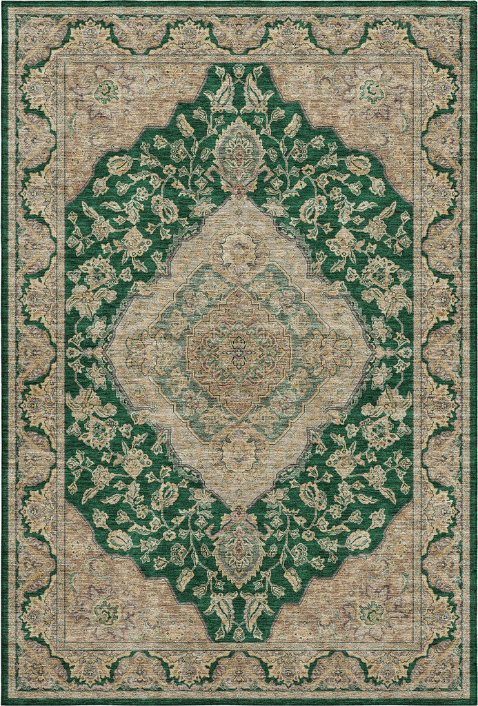 dalyn hatay hy3 emerald rug