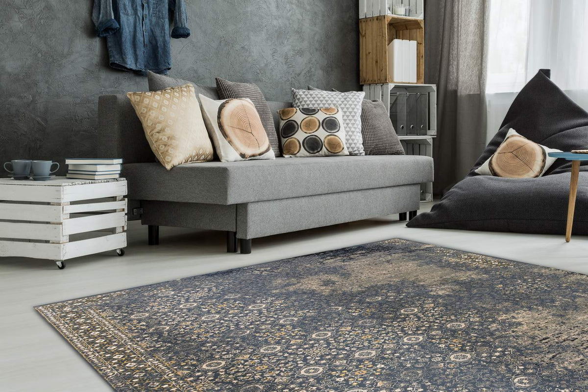 dynamic rugs brilliant 72403 900 blue rug