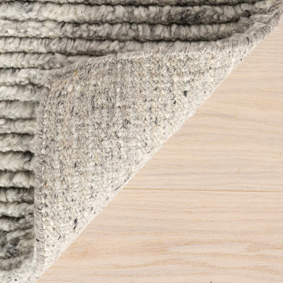dash albert sandara da2749 grey woven flatwoven wool rug