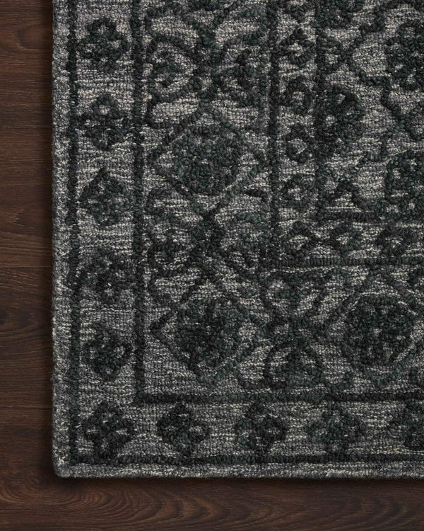 loloi rugs cecelia cec 01 smoke dark grey rug