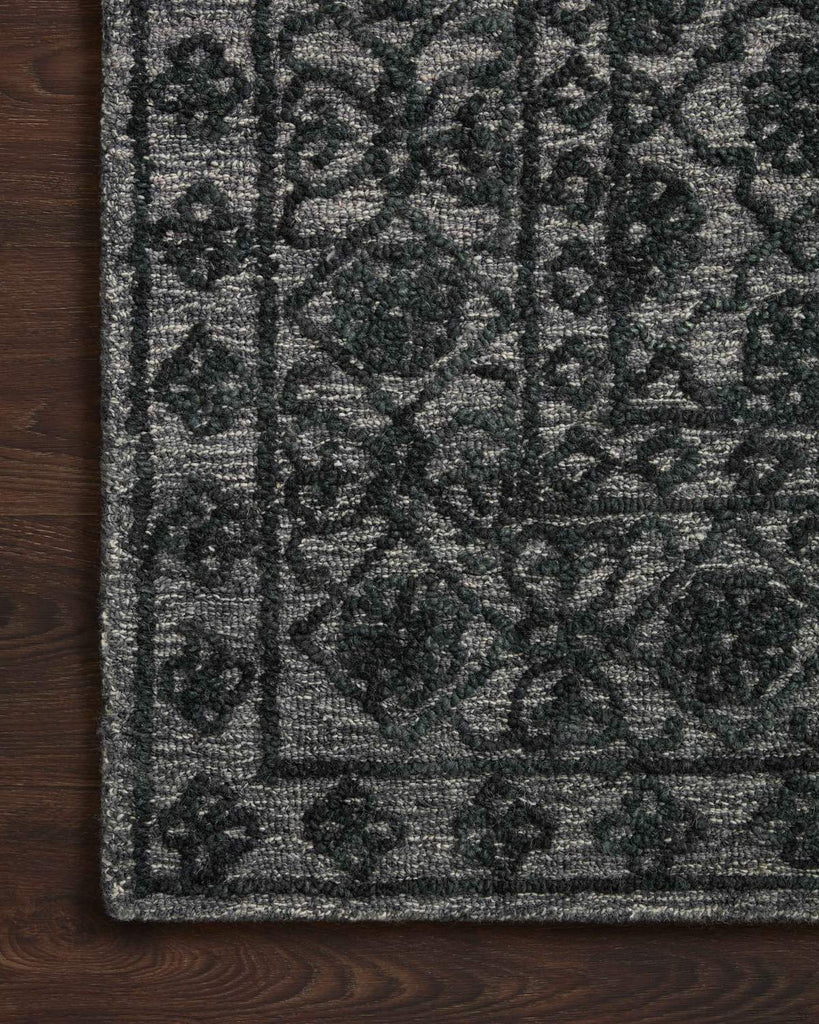 loloi rugs cecelia cec 01 smoke dark grey rug