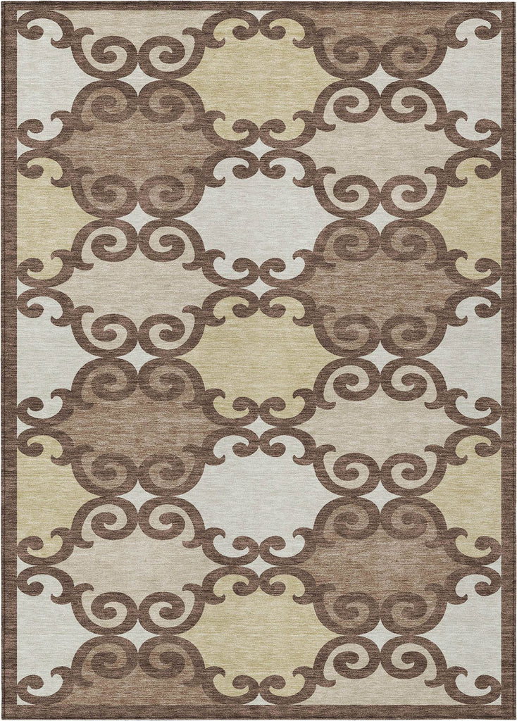 addison chantille acn883 brown rug