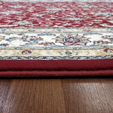 dynamic rugs ancient garden 57120 1464 red rug