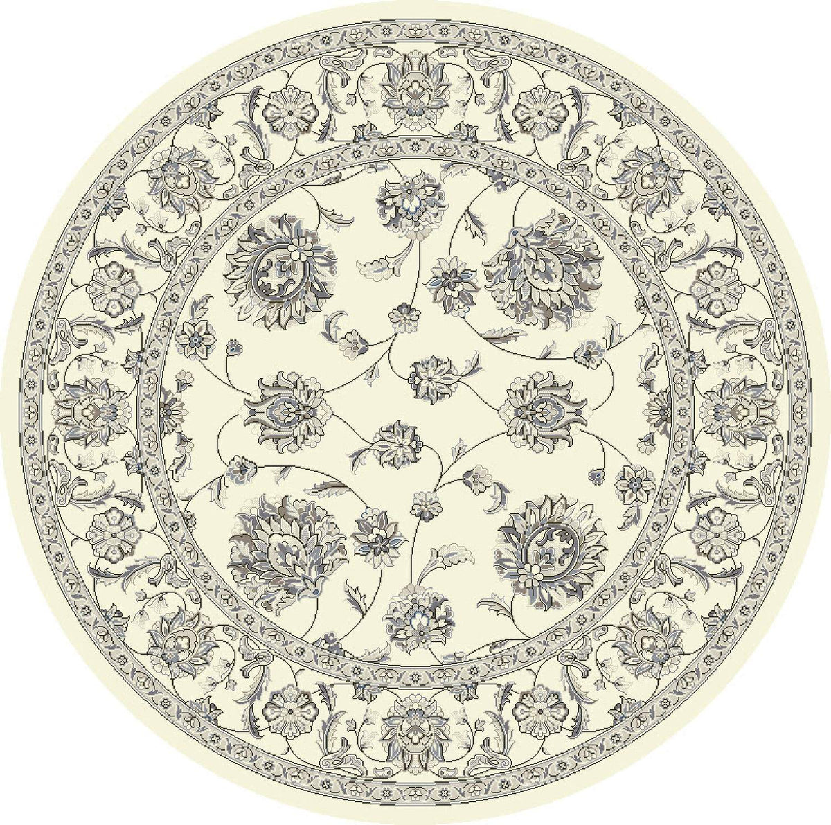 dynamic rugs ancient garden 57365 6666 cream rug