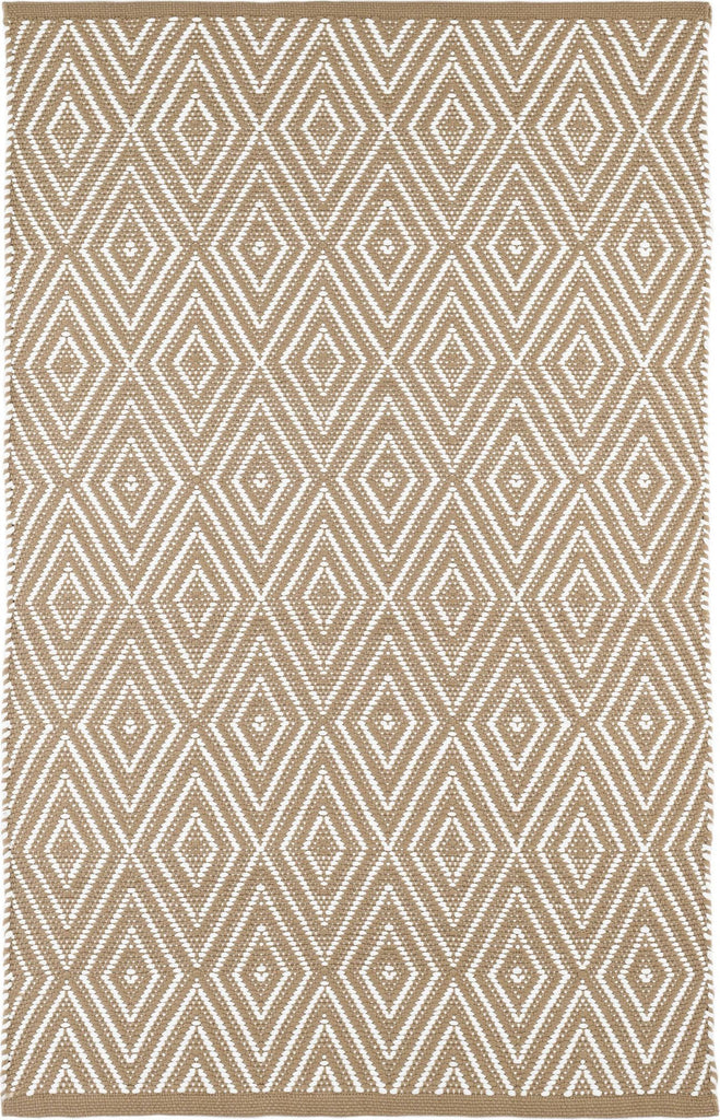 dash albert diamond rdb136 khaki rug