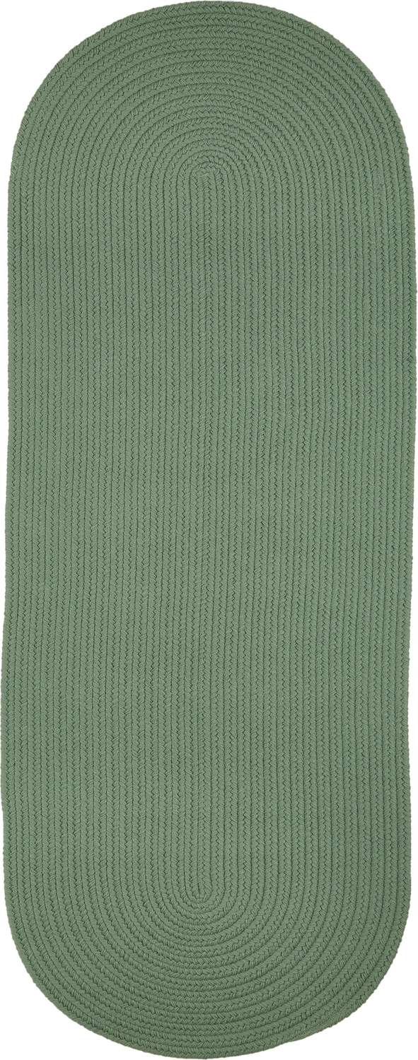 rhody solid poly s040 celadon rug