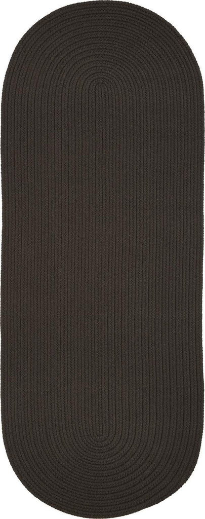 rhody solid poly s027 brown velvet rug
