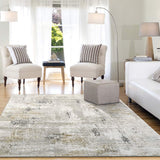 dynamic quartz 27048 190 ivory rug