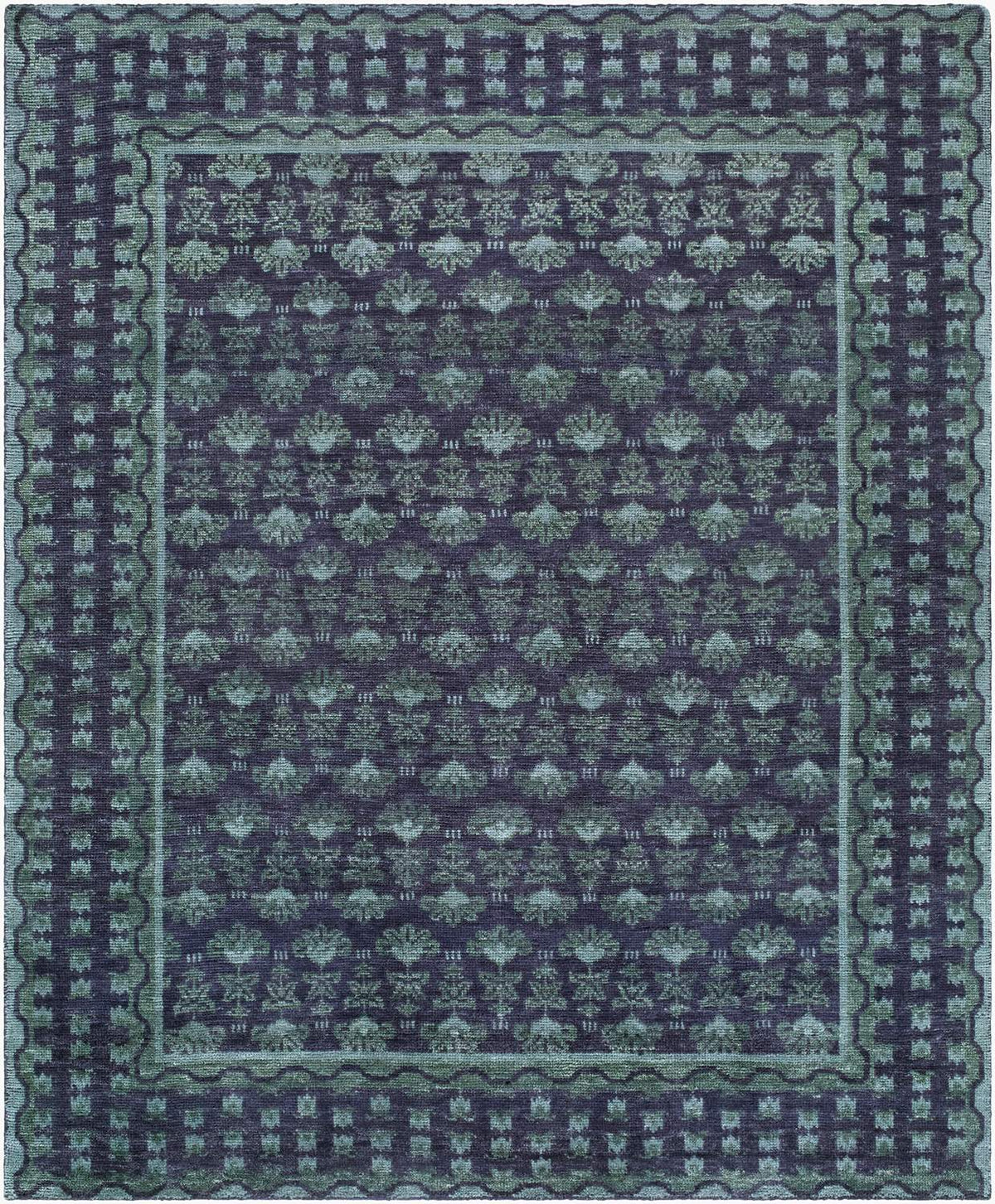 surya azule aze 2300 forest green rug
