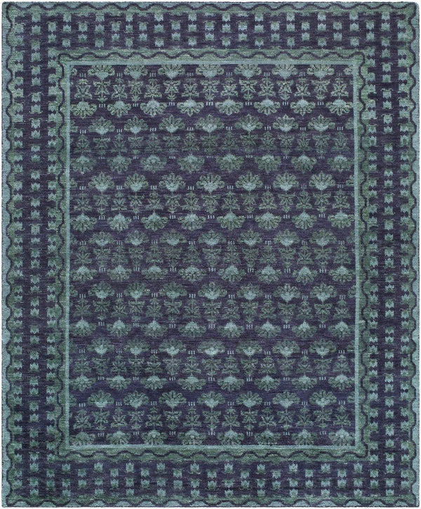 surya azule aze 2300 forest green rug