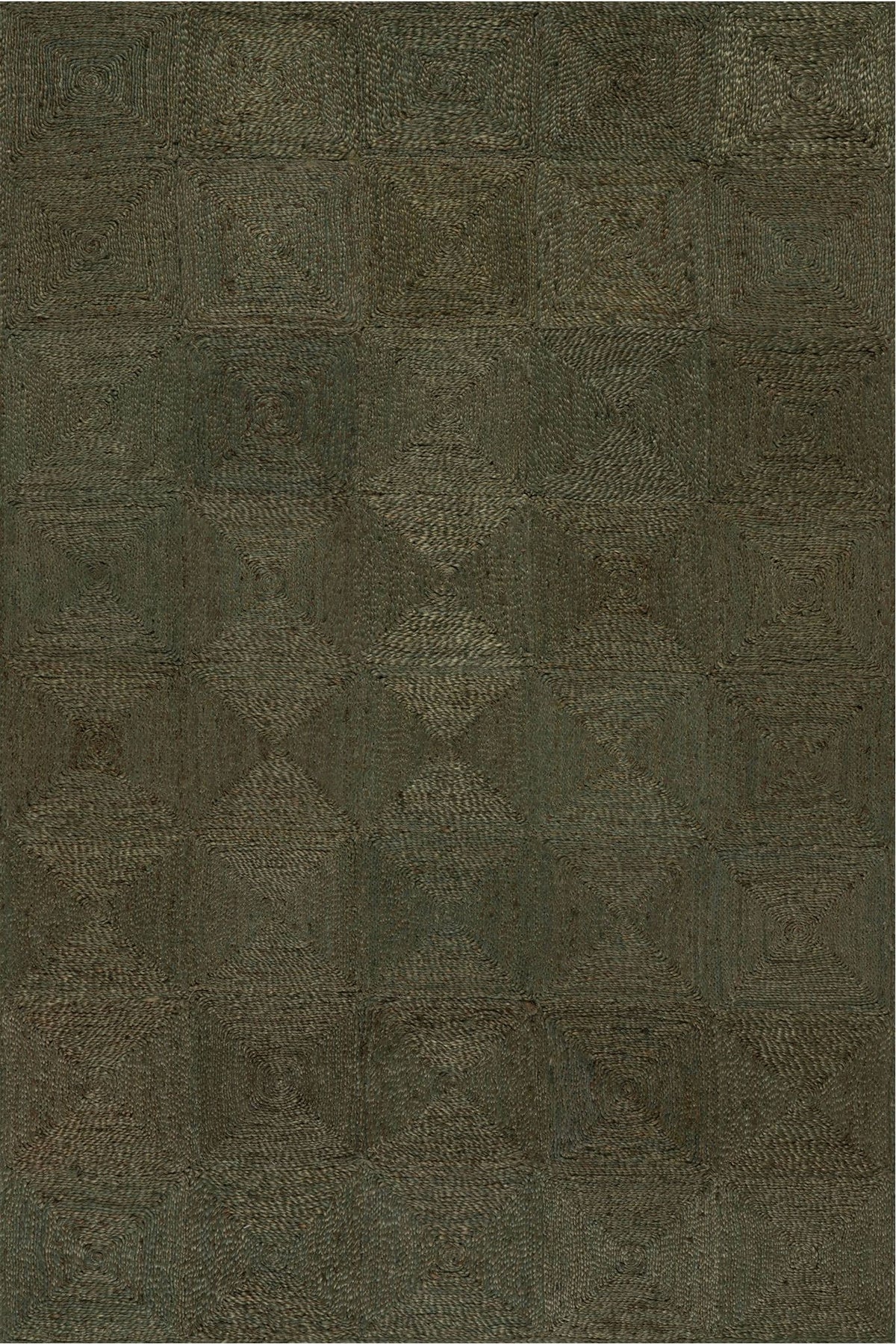 dash albert haven hurst da2447 green braided jute rug