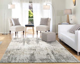 dynamic quartz 27053 190 ivory rug