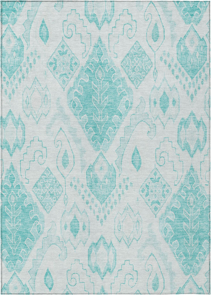 addison chantille acn776 teal rug