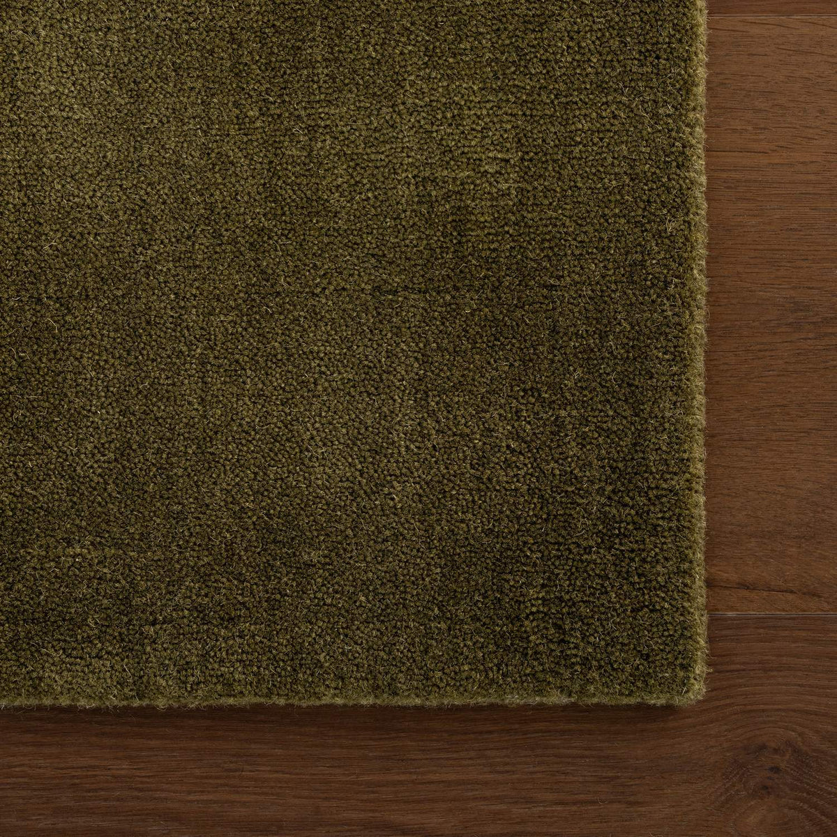 dash albert gania da2533 green loom knotted wool rug