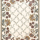 dynamic rugs ancient garden 57084 6464 ivory rug