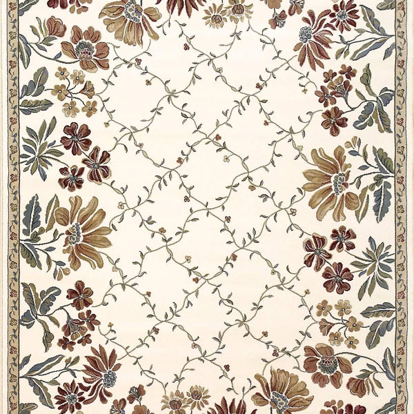 dynamic rugs ancient garden 57084 6464 ivory rug