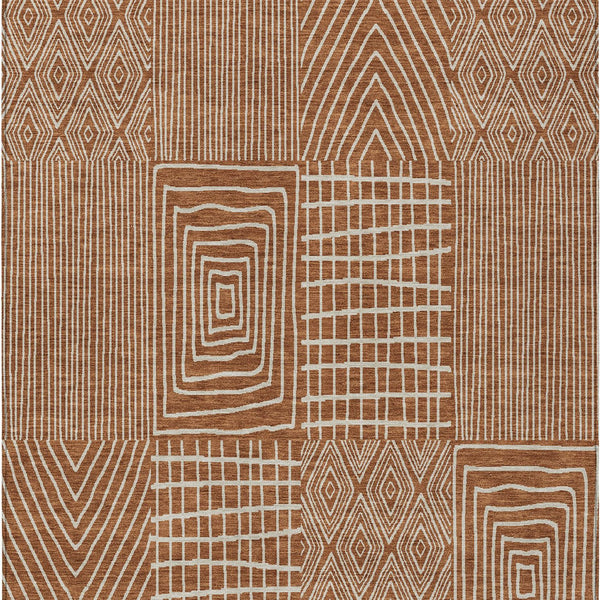 addison chantille acn990 paprika rug