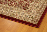 dynamic rugs legacy 58004 300 red rug
