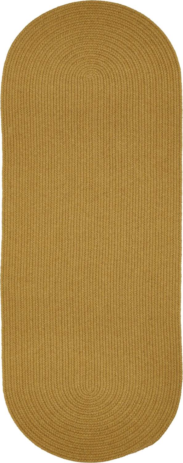 rhody solid wool s109 vintage gold rug