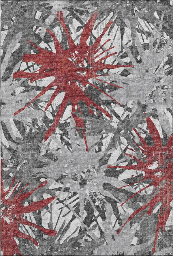 addison mayfield amf77 red rug