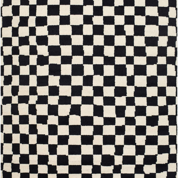 surya damier dmi 2301 ivory rug