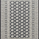 dynamic rugs ancient garden 57102 3636 charcoal rug