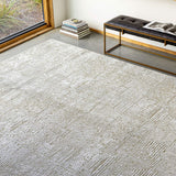 surya lora lor 2300 light gray rug