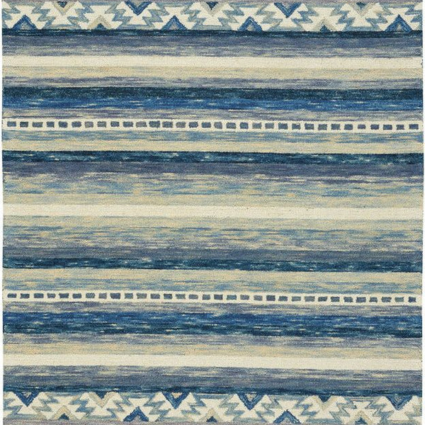 capel shakta kelim 2569 blue rug