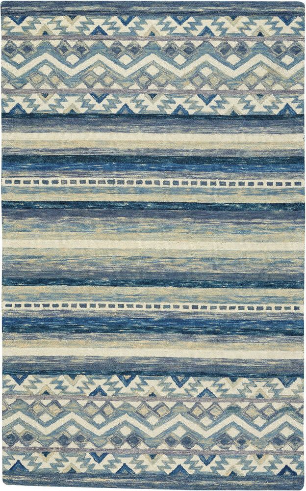 capel shakta kelim 2569 blue rug