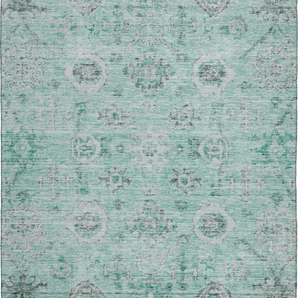 dalyn solace sl10 teal rug