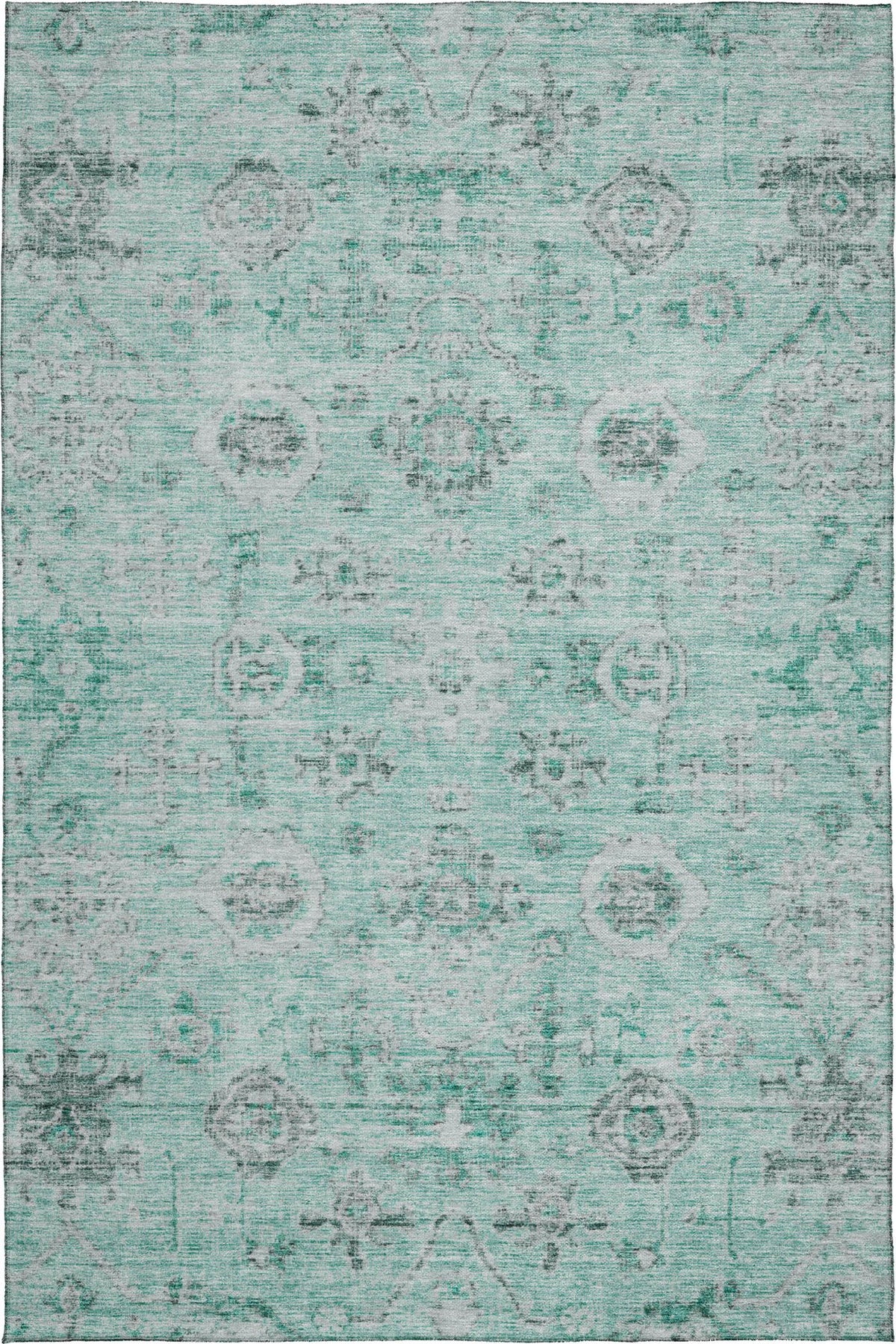 dalyn solace sl10 teal rug