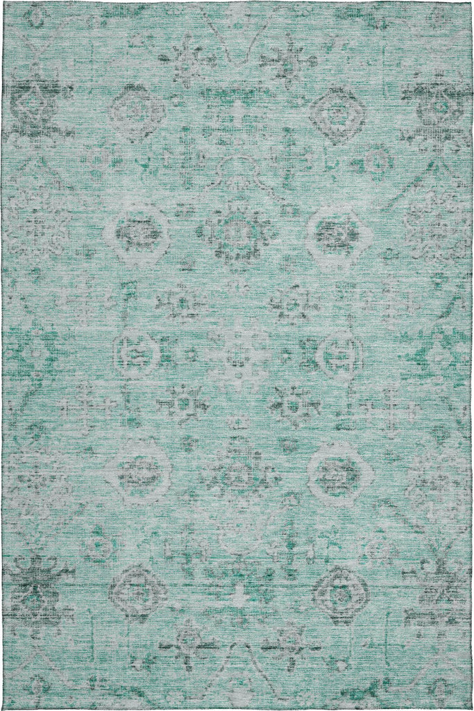 dalyn solace sl10 teal rug